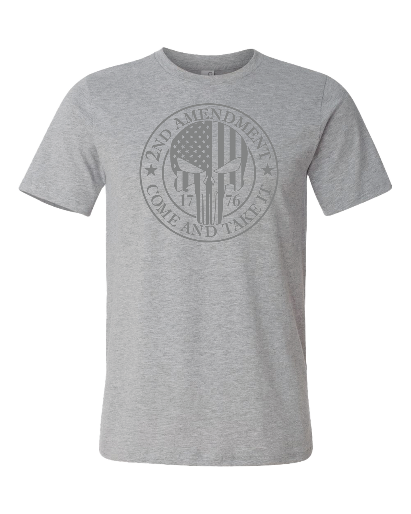 2nd Amendment Come And Take It T-Shirt | Gray