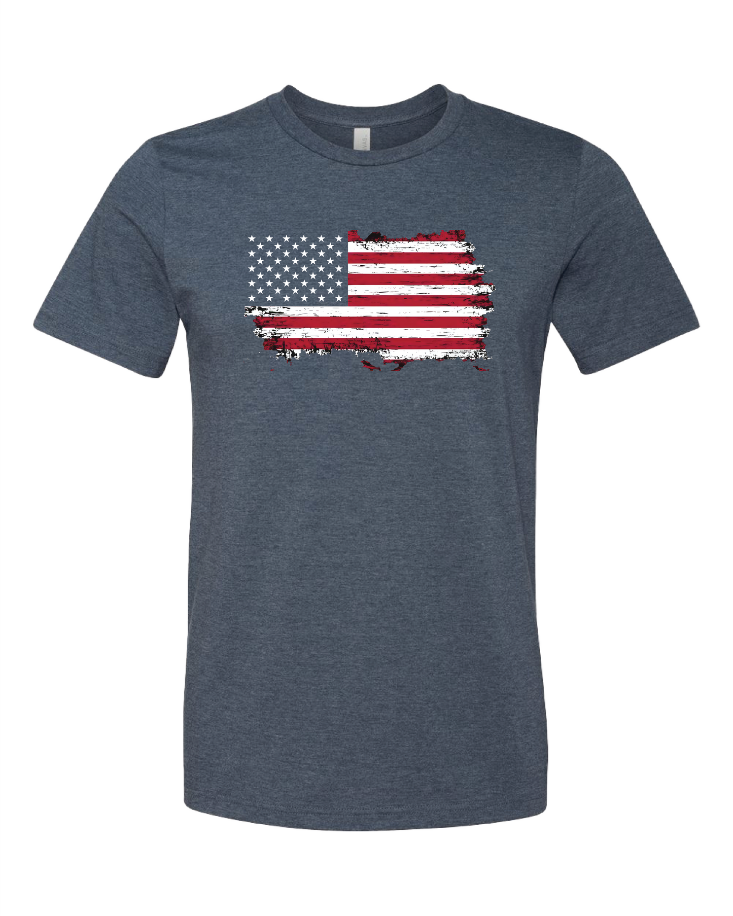 American Flag Distressed T-Shirt