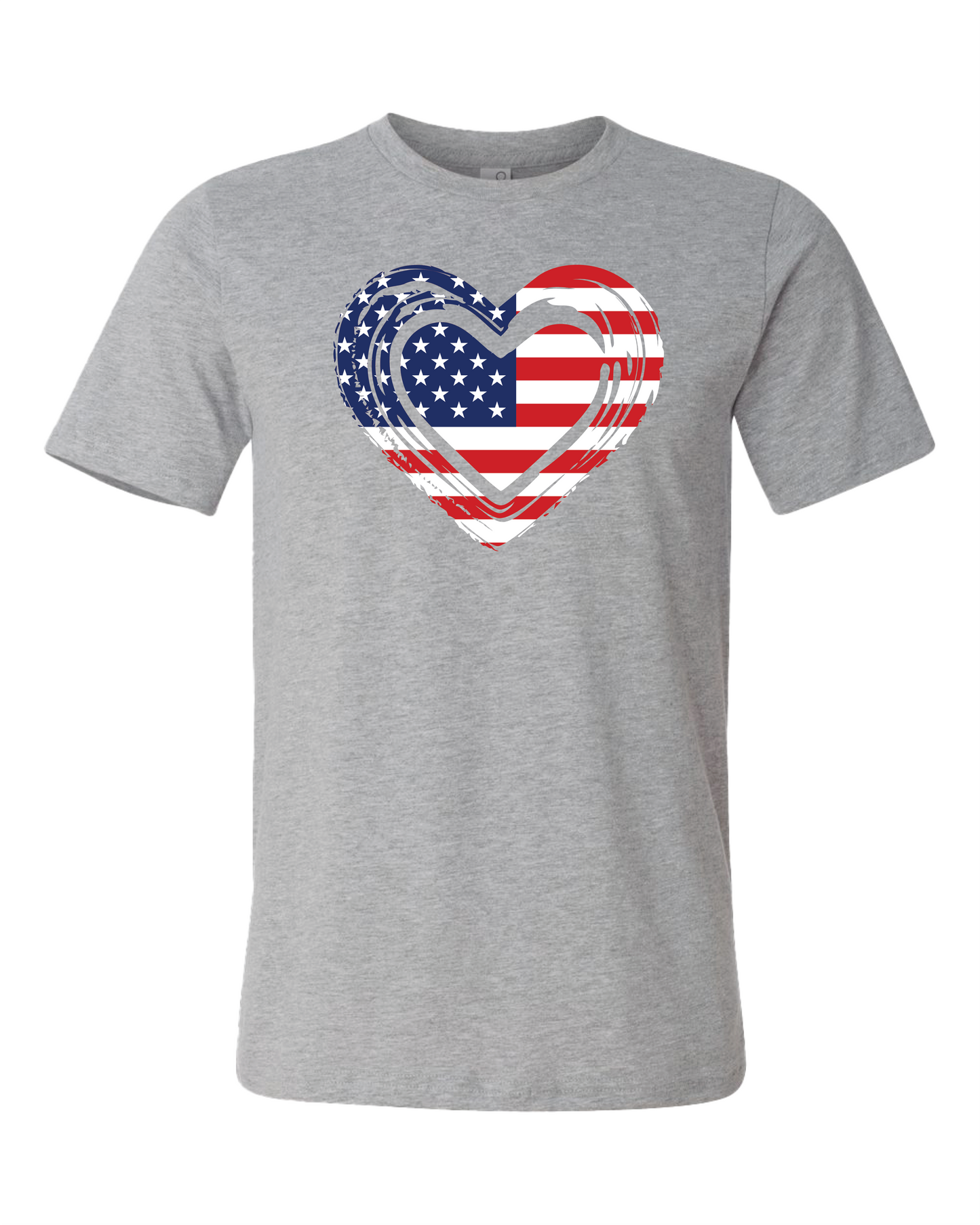 American Flag Heart T-Shirt