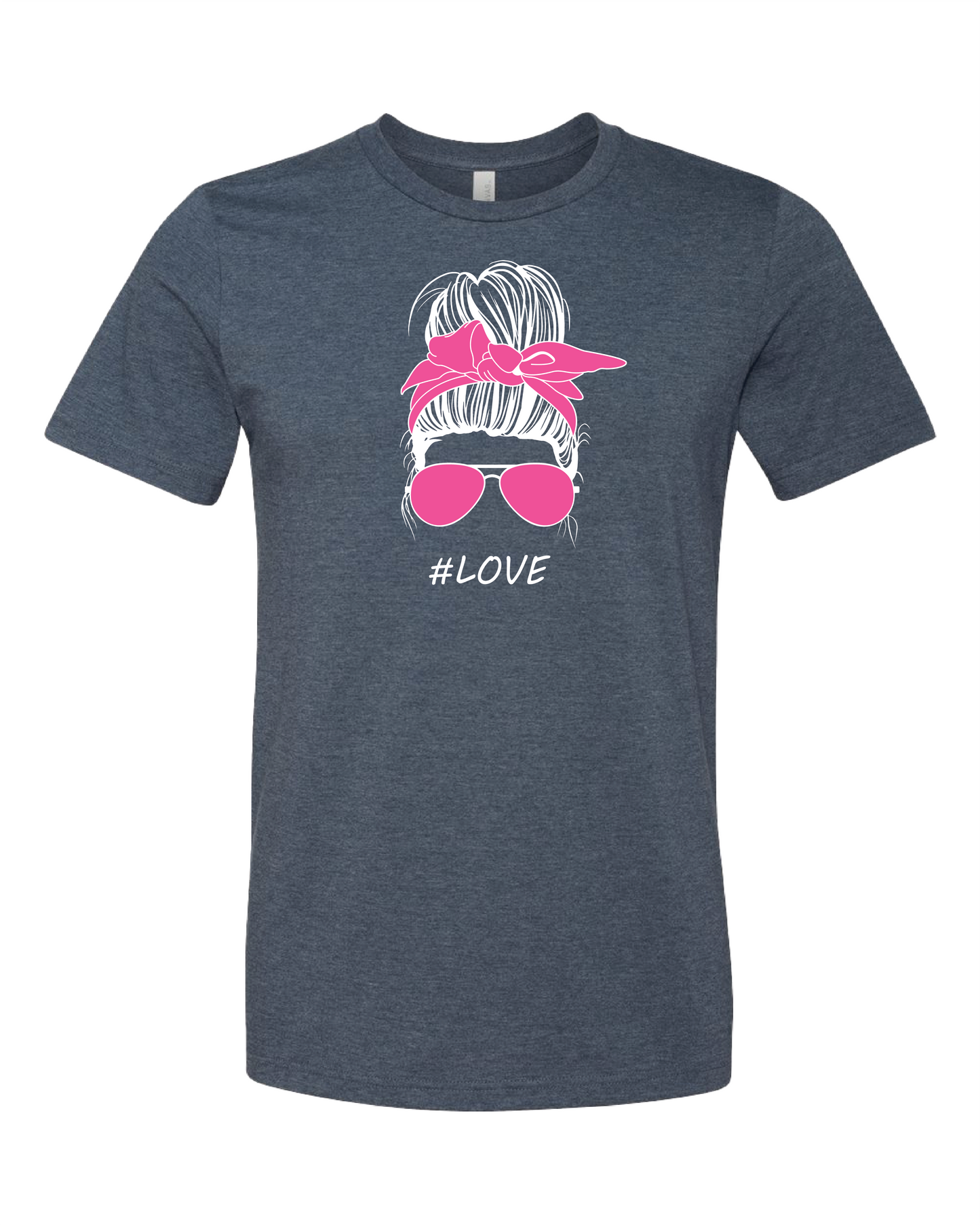 Messy Bun Love T-Shirt
