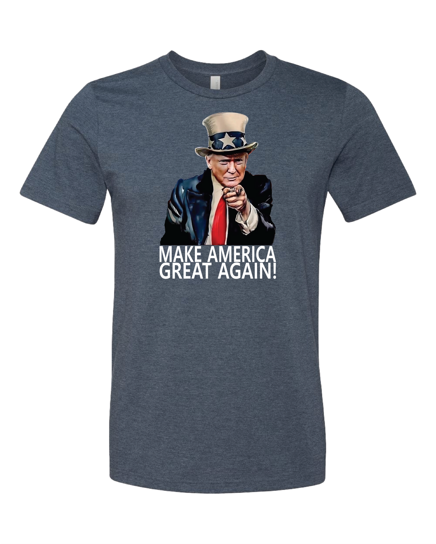 Trump Uncle Sam Make America Great Again T-Shirt
