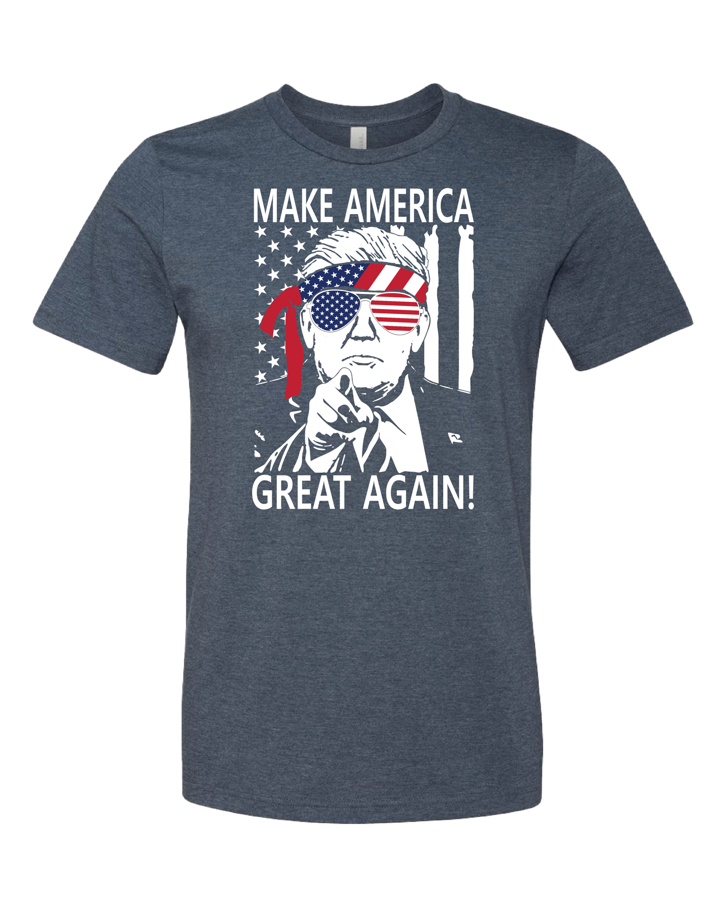 Trump With Bandana Make America Great Again T-Shirt