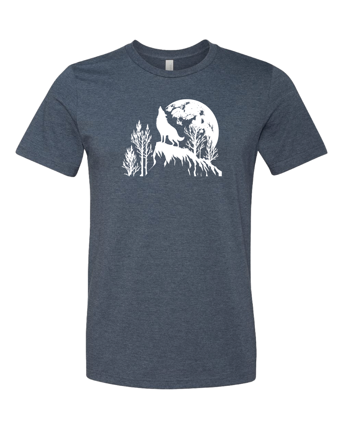 Wolf Howling At The Moon T-Shirt