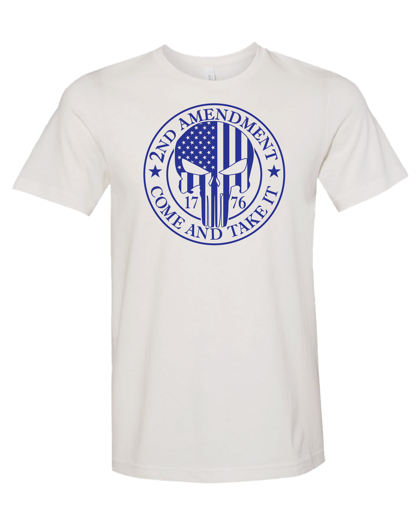 2nd Amendment Come And Take It T-Shirt | Blue