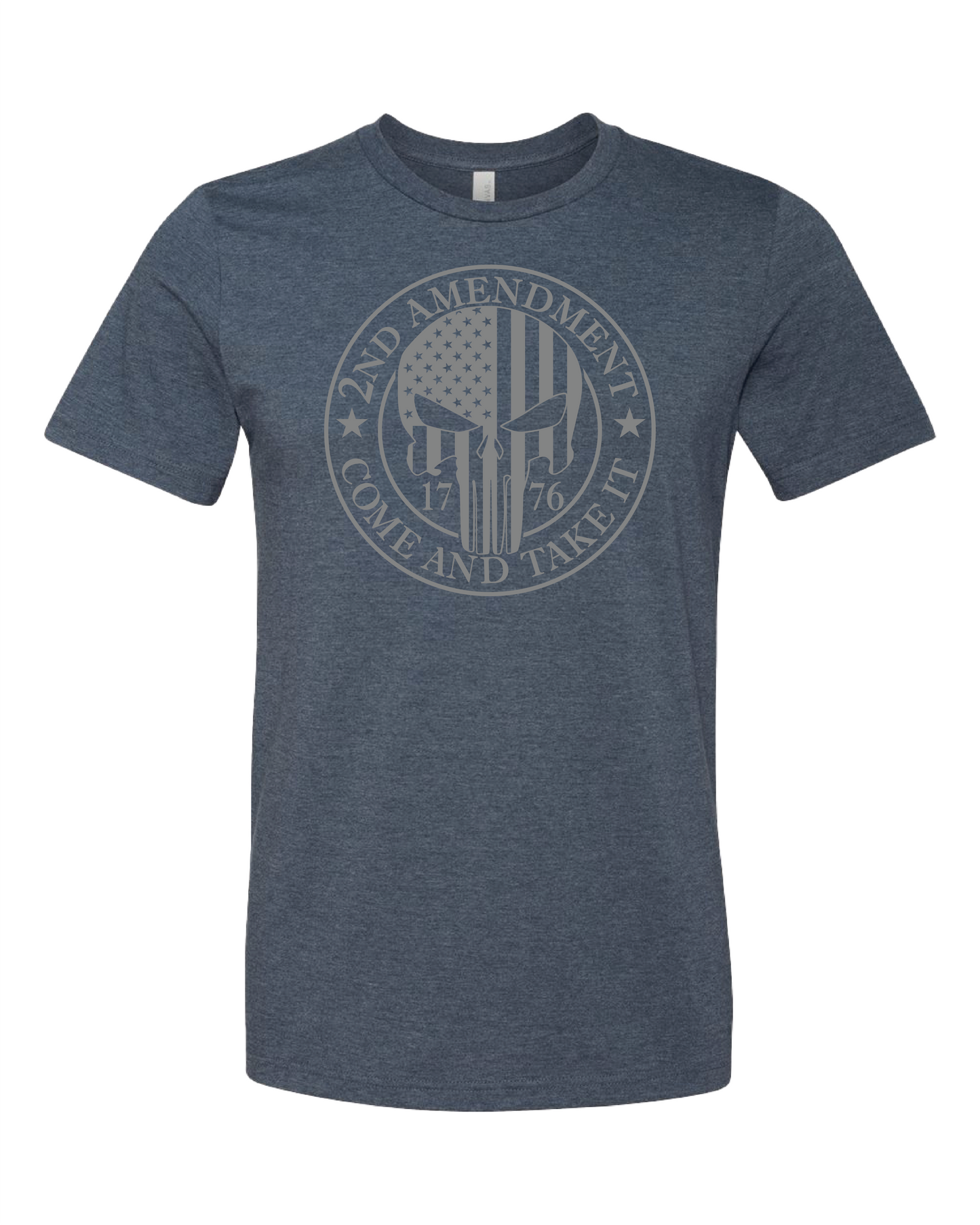 2nd Amendment Come And Take It T-Shirt | Gray