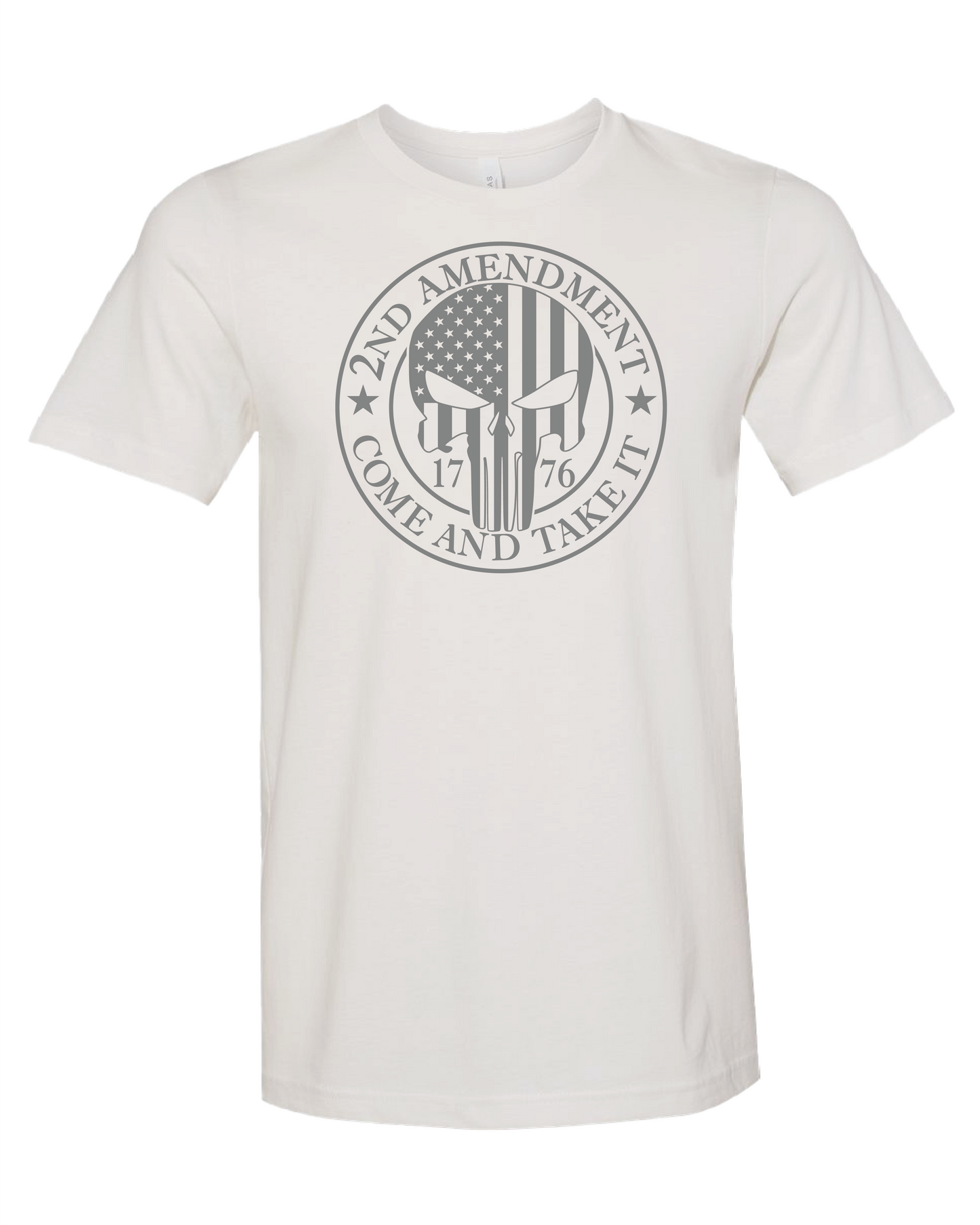 2nd Amendment Come And Take It T-Shirt | Gray