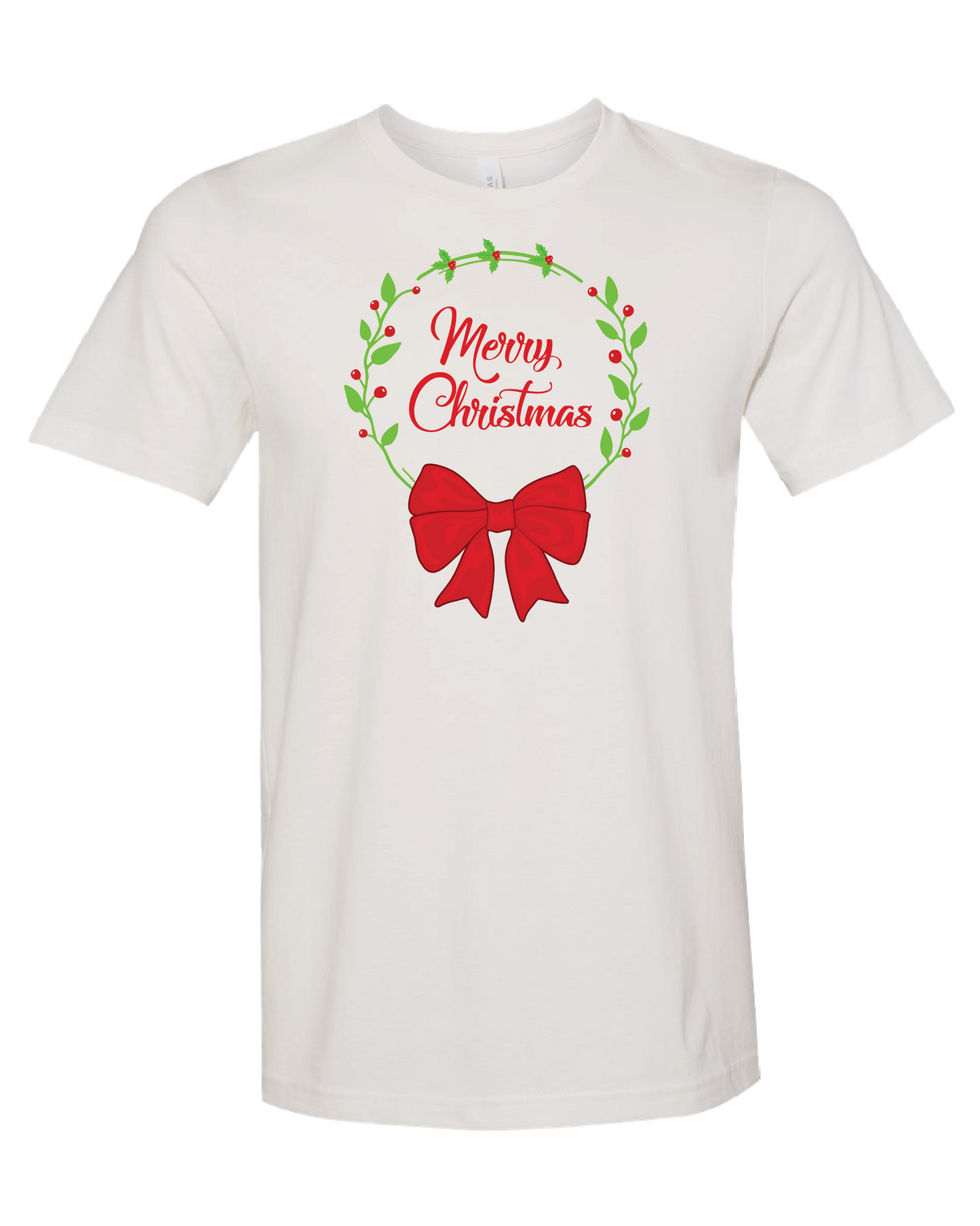 Merry Christmas Wreath T-Shirt