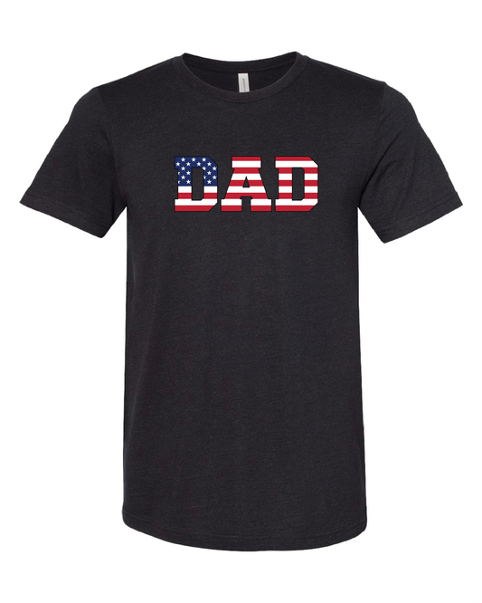 Dad American Flag T-Shirt