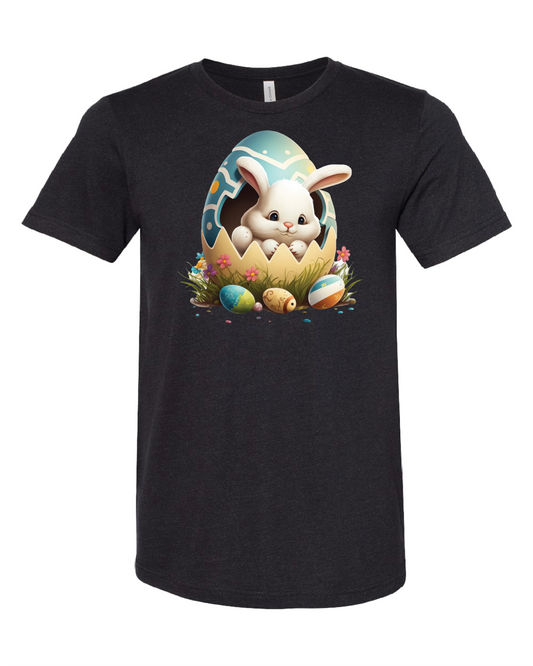 Easter Bunny Baby In Eggshell T-Shirt