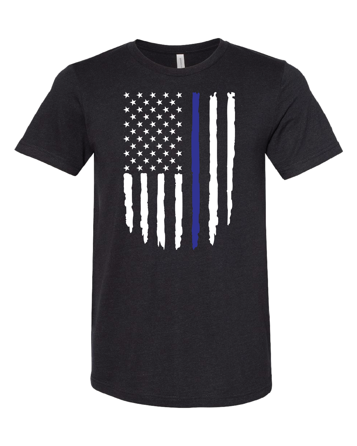 American Flag T-Shirt | Thin Blue Line