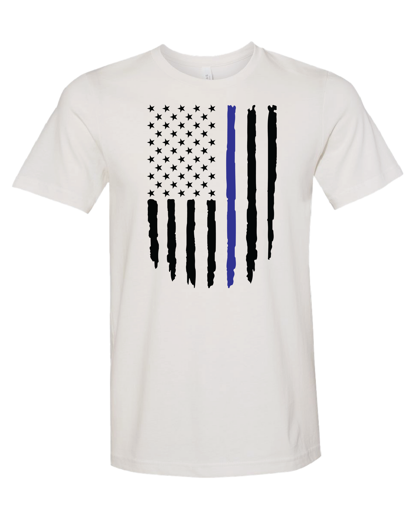 American Flag T-Shirt | Thin Blue Line