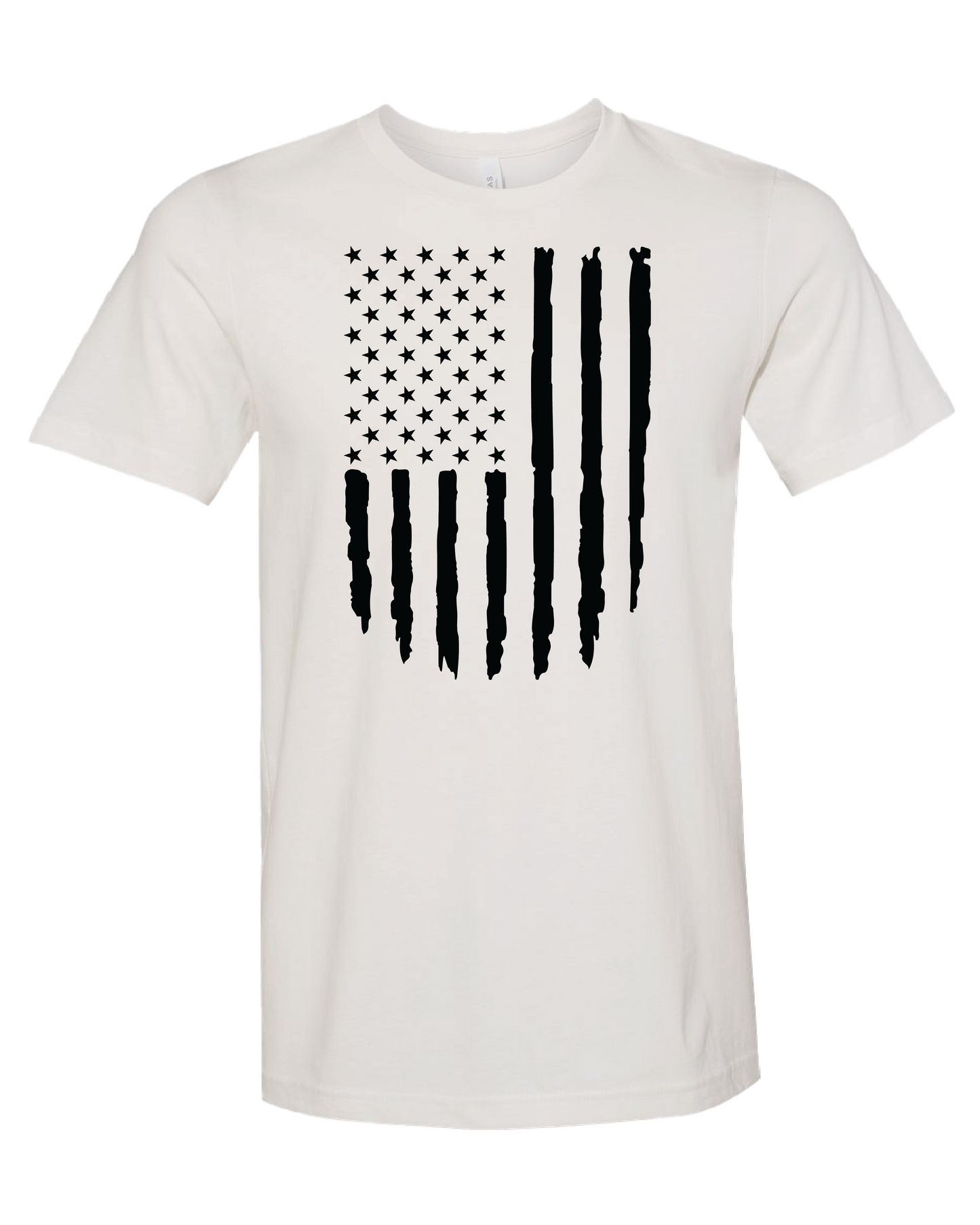 American Flag T-Shirt | White