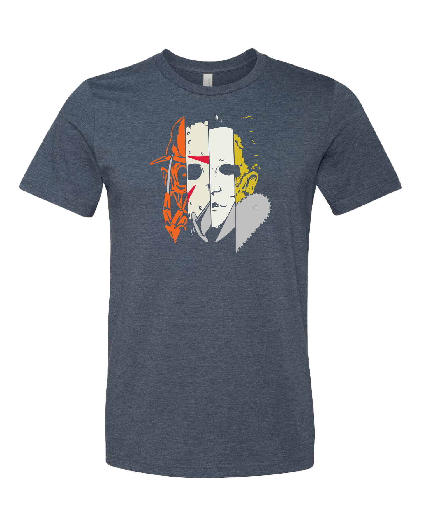 Horror Character Collage T-Shirt