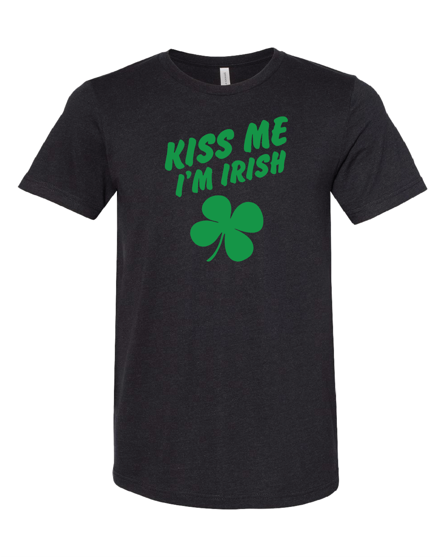 Kiss Me I'm Irish T-Shirt | Dark Green