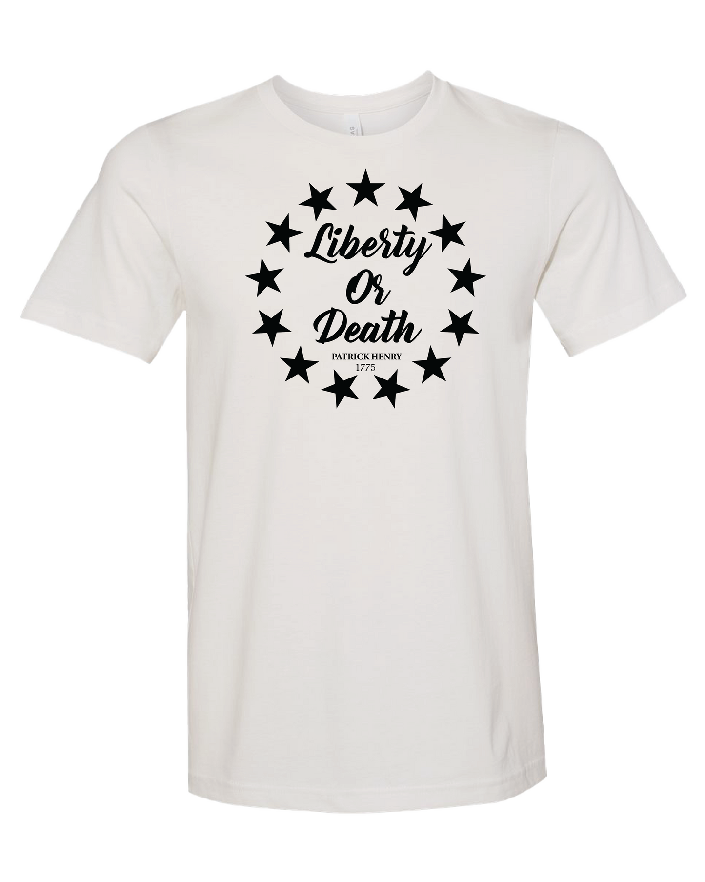 Liberty Or Death T-Shirt | White