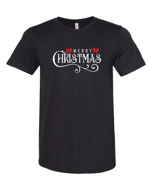 Merry Christmas T-Shirt | Bows