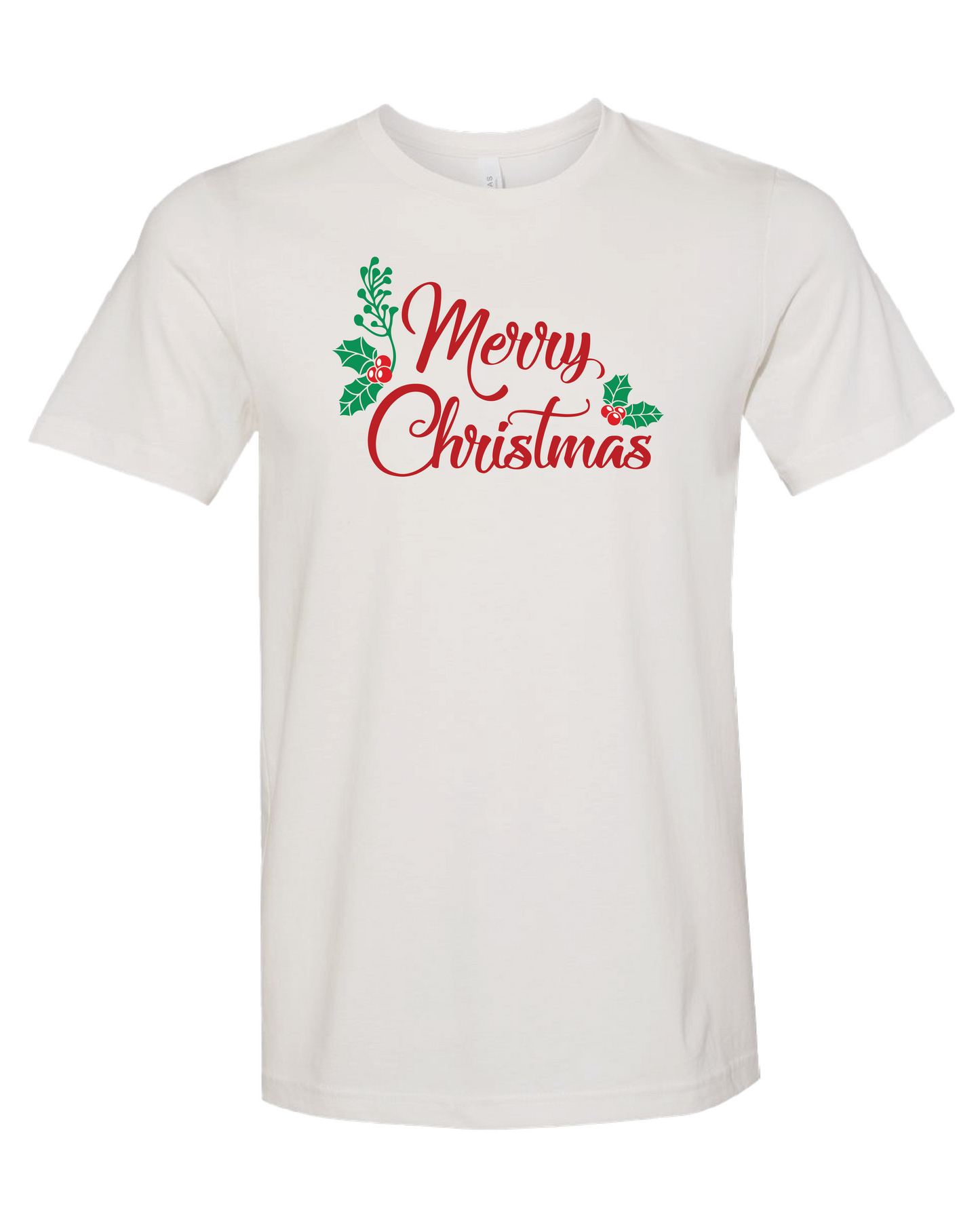 Merry Christmas T-Shirt | Holly
