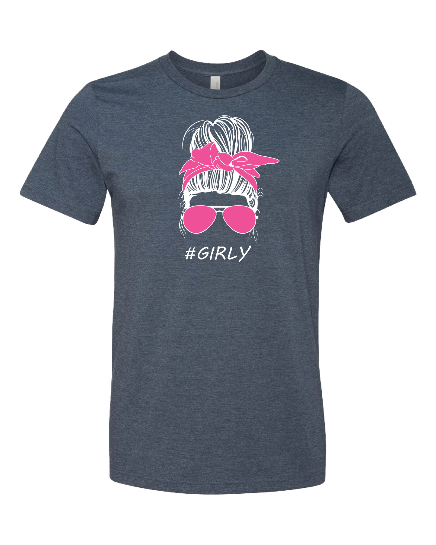 Messy Bun Girly T-Shirt