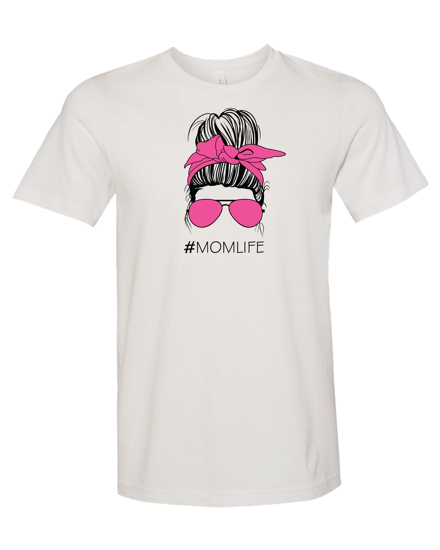 Messy Bun Mom Life T-Shirt