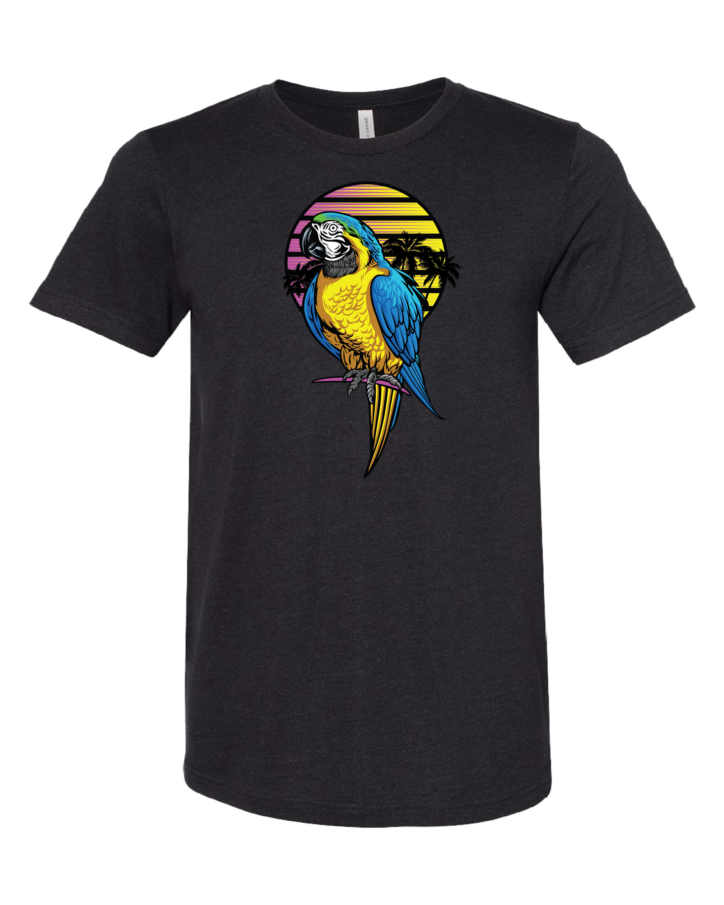 Blue And Yellow Macaw Parrot T-Shirt