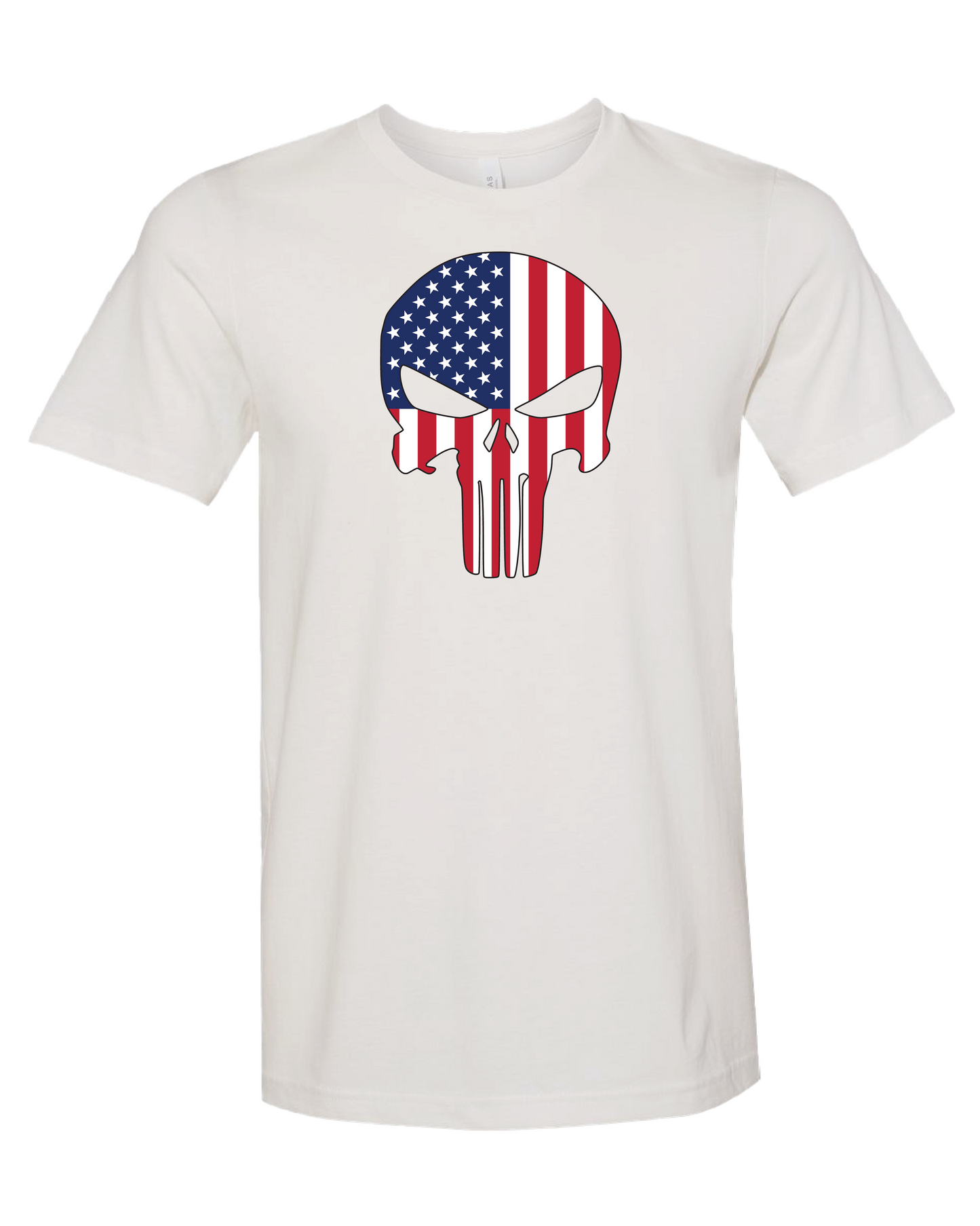 American Flag Skull T-Shirt
