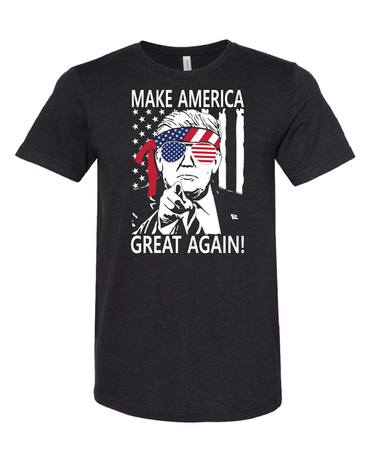 Trump With Bandana Make America Great Again T-Shirt