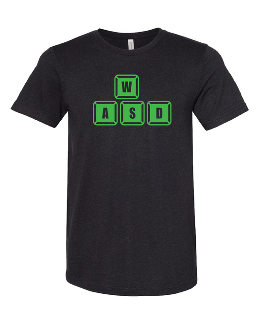 WASD Mouse And Keyboard T-Shirt | Green