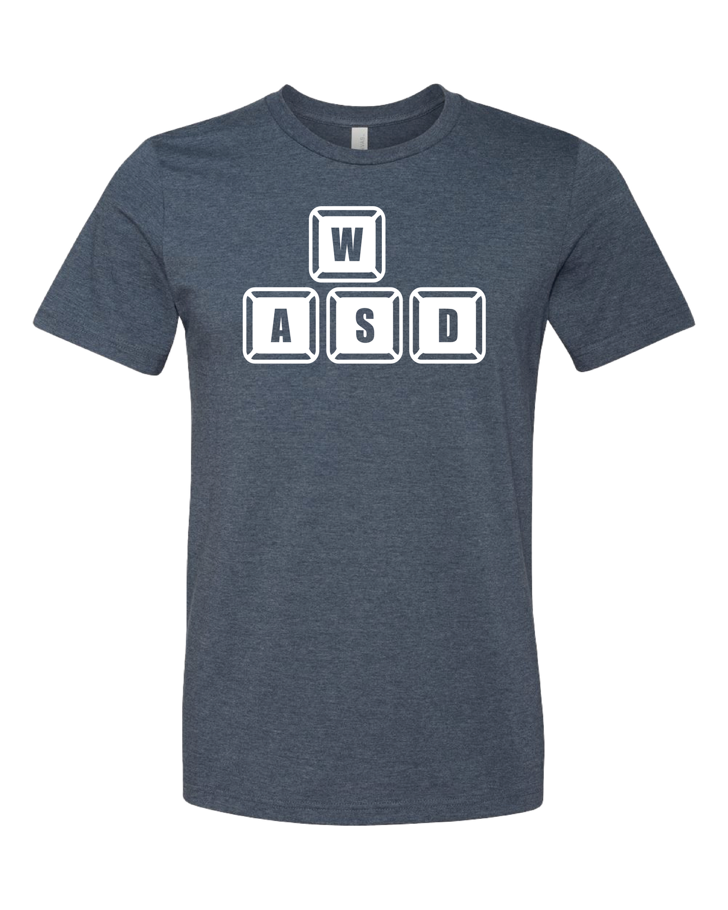 WASD Mouse And Keyboard T-Shirt | White