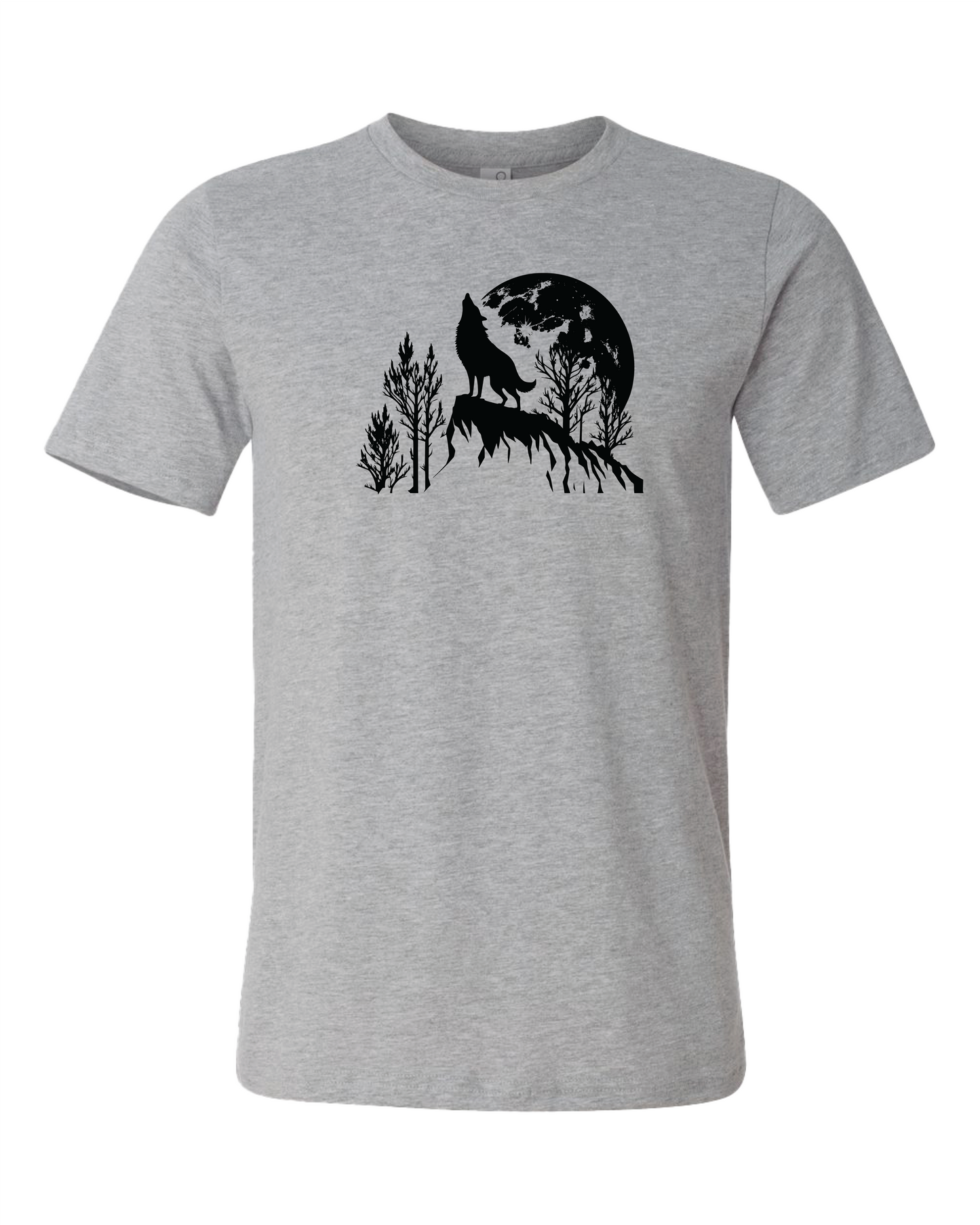 Wolf Howling At The Moon T-Shirt